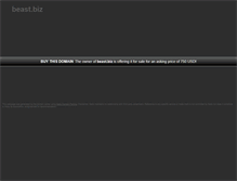 Tablet Screenshot of beast.biz
